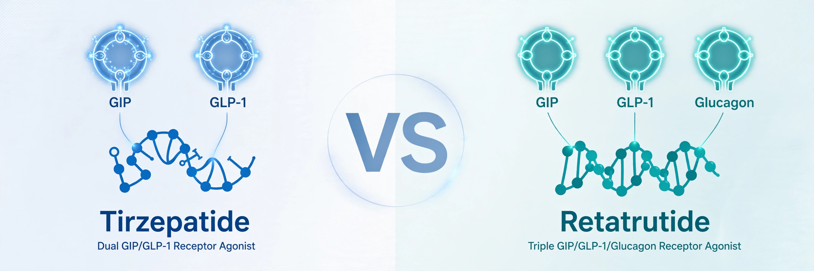 Tirzepatide vs Retatrutide: Dual vs Triple Agonist Research Profiles